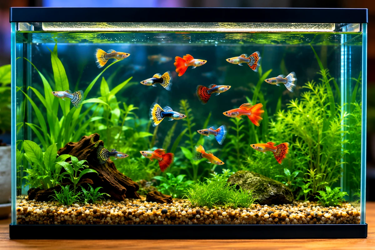 How Many Guppies in 10 Gallon Fish Tank