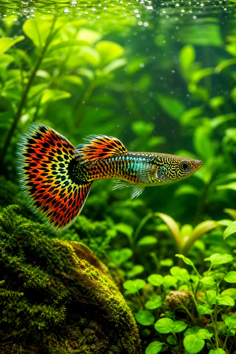 Dragon-Head-Guppy