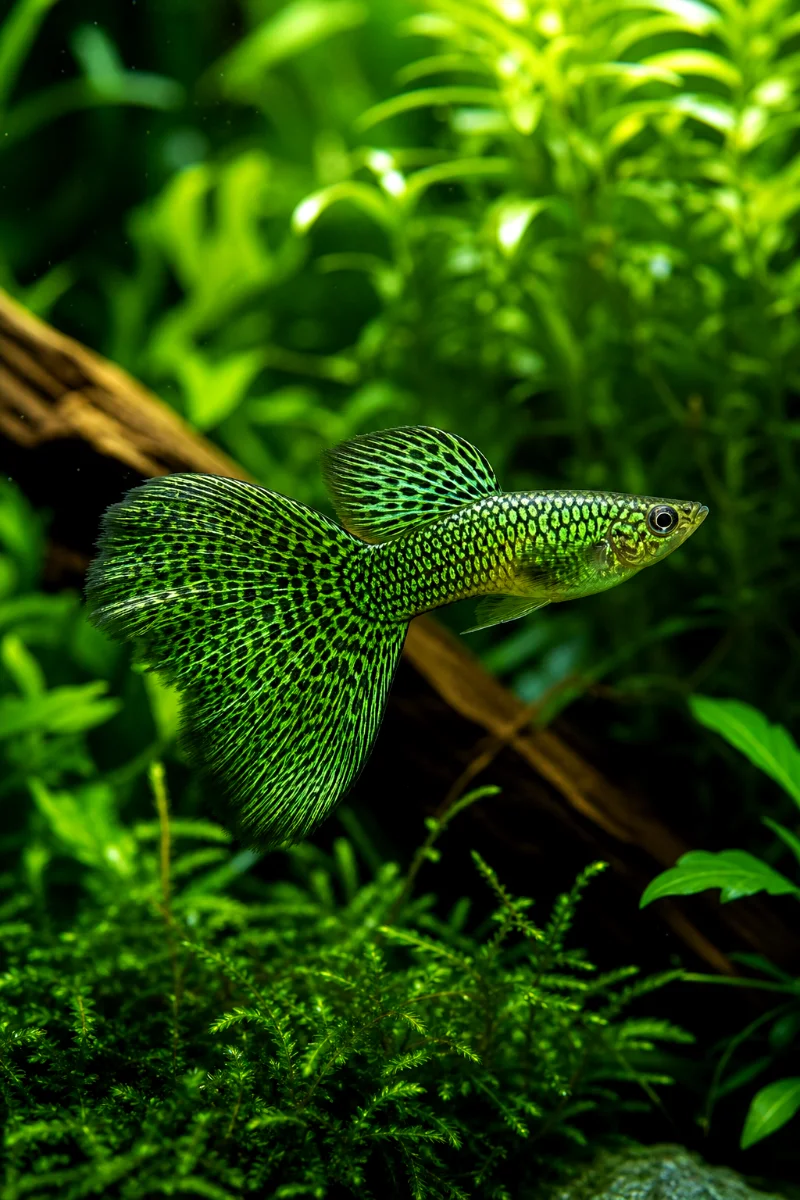 Green-Moscow-Guppy