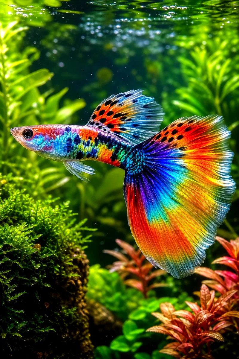 Multi-Colored-Guppy