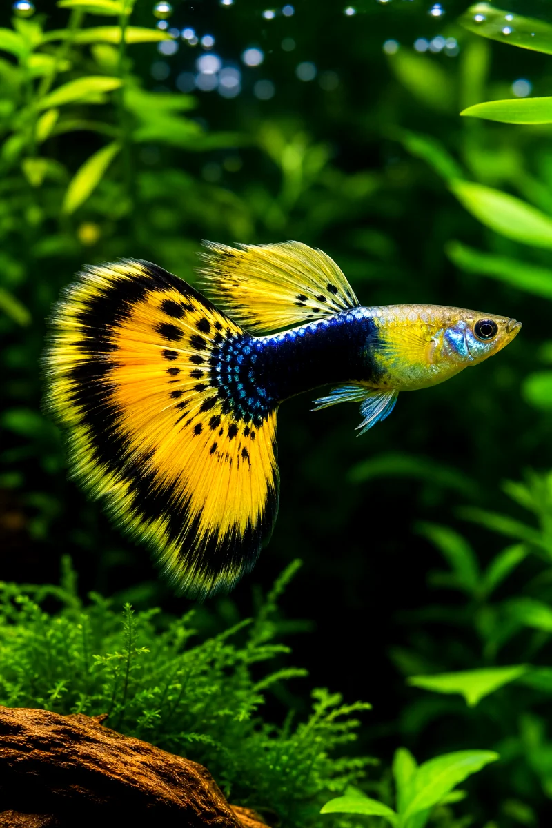 Tuxedo-Yellow-Guppy