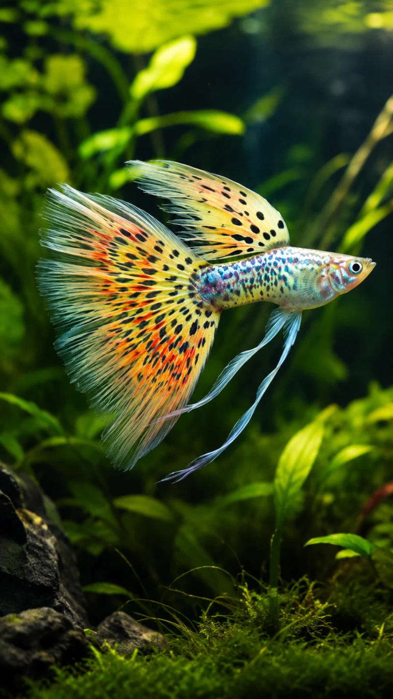Veiltail Guppy