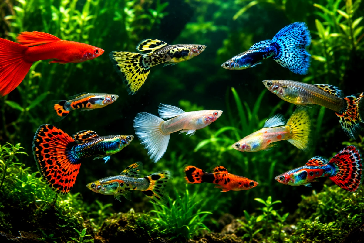 Guppy Fish Types