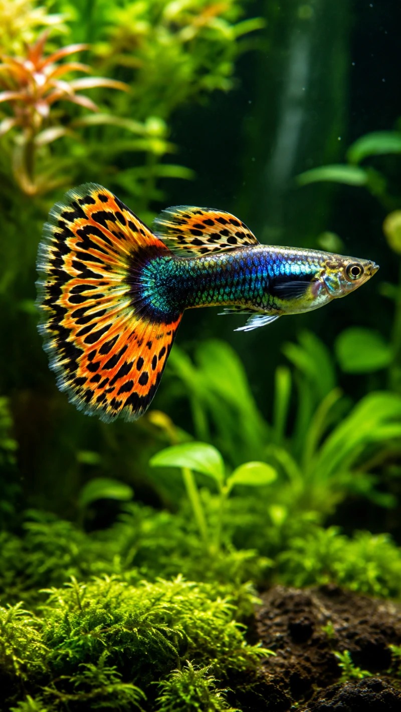 Poecilia Reticulata (Common Fancy Guppy)